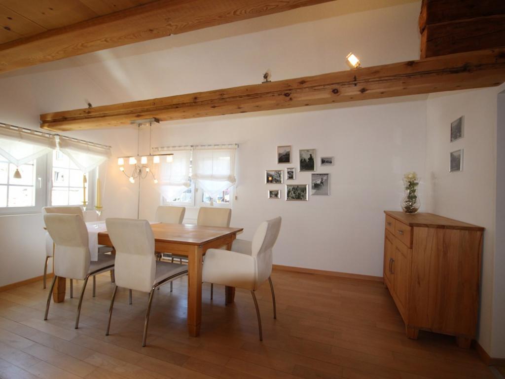 Beim Kirchplatz Apartment Zermatt Bagian luar foto